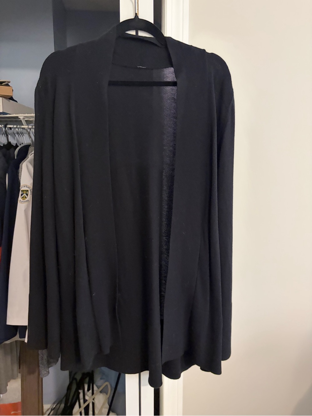 lululemon athletica Black Open Front Cardigan